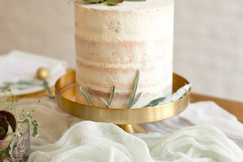 Simple Wedding cake