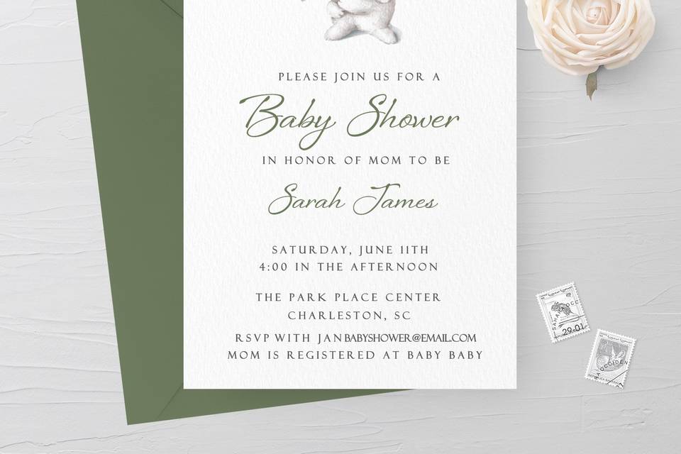 Bunny Baby Shower