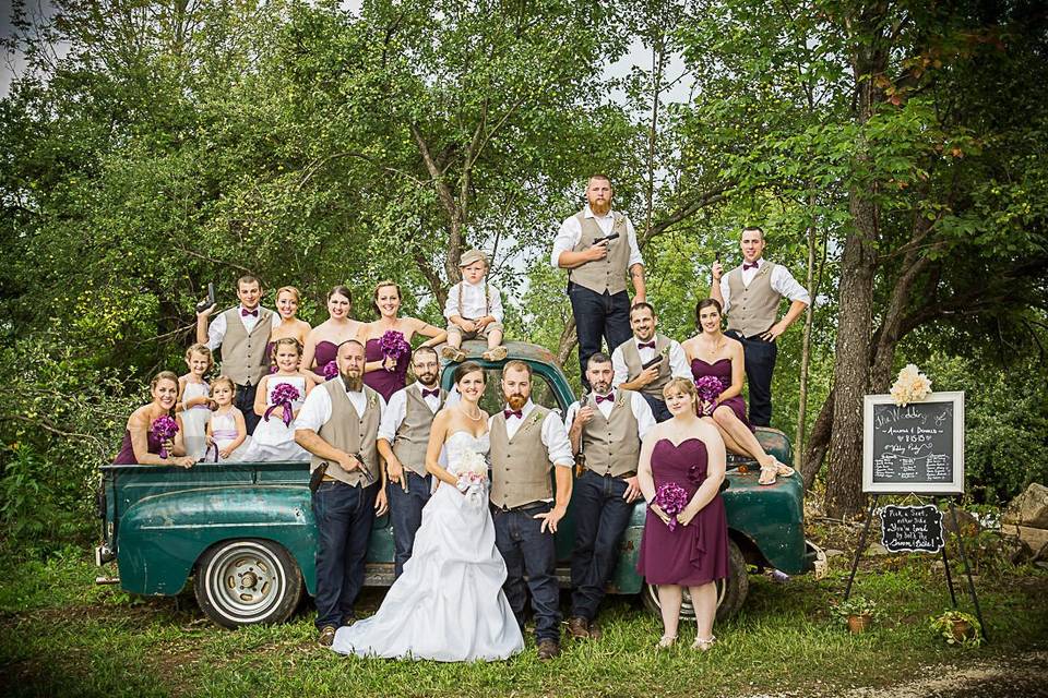 Country DIY-wedding