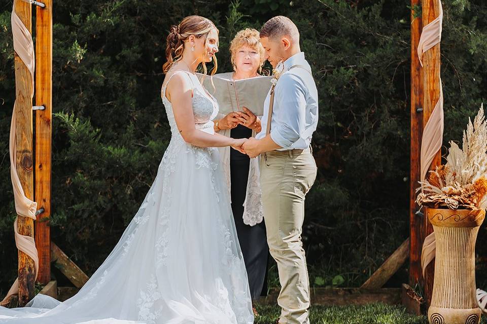 Bride and Groom.