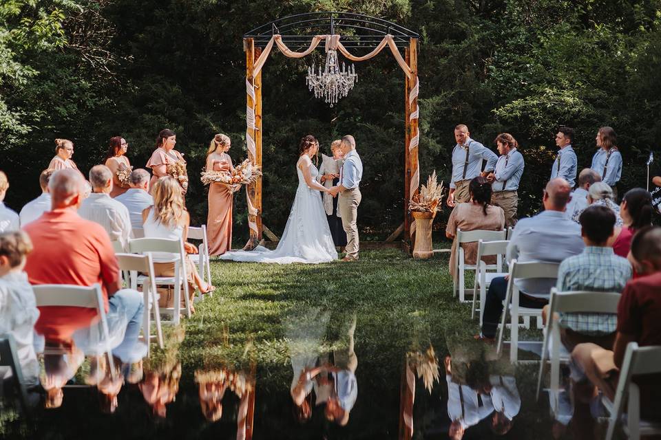 Wedding ceremony.