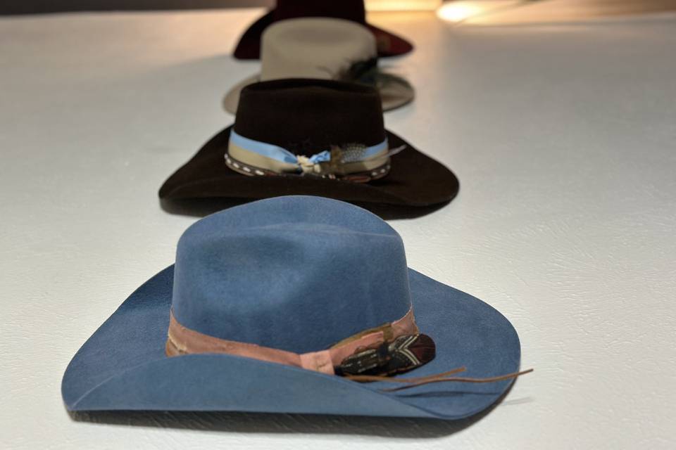 Finished hats