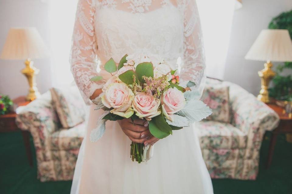 Pink Bride Bouquet