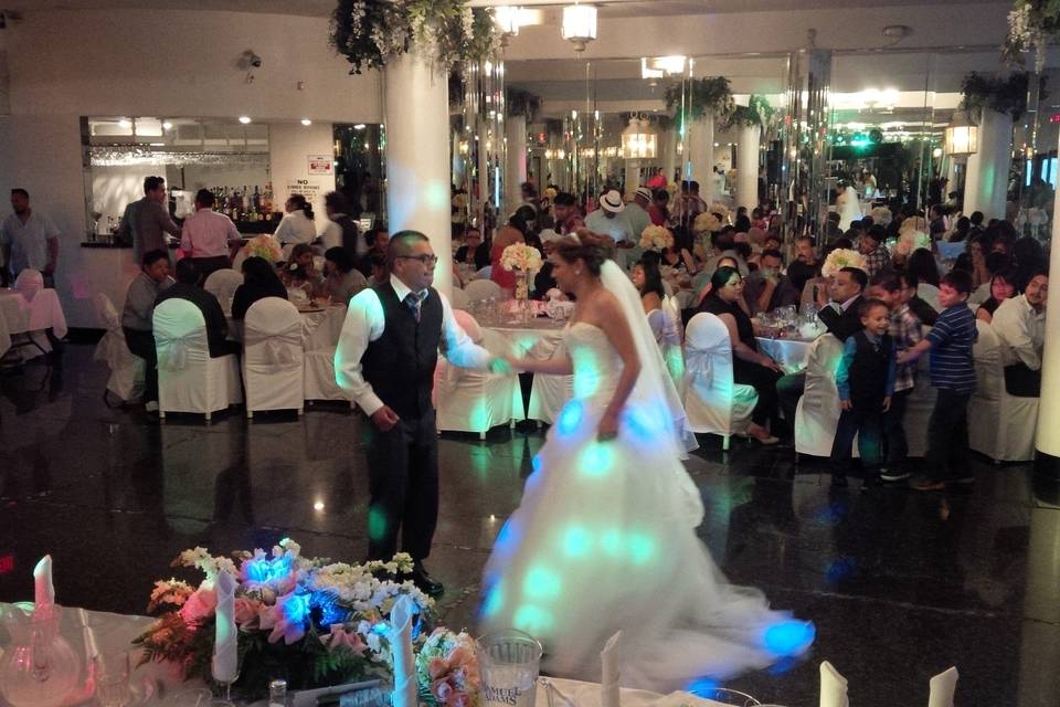 Couple dancing