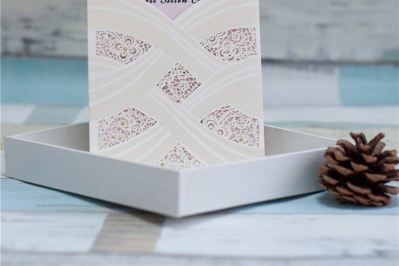 Lavender invitations