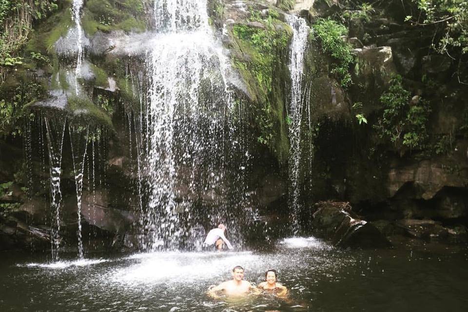 Gorgeous waterfall Hawaii