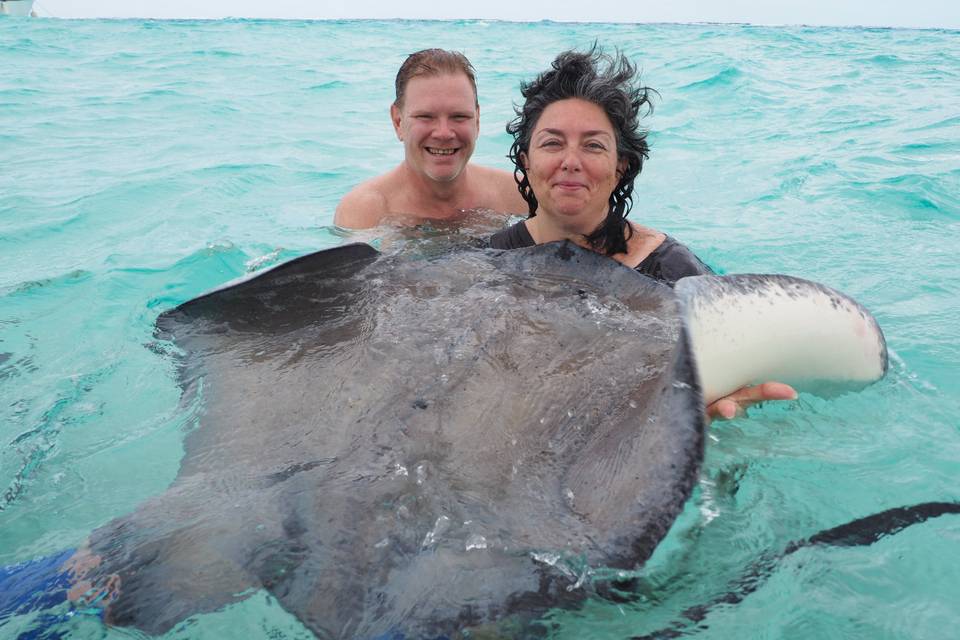 Swimming in Cayman