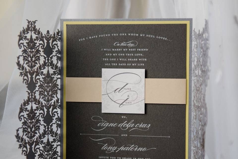 Laser Cut Invitations