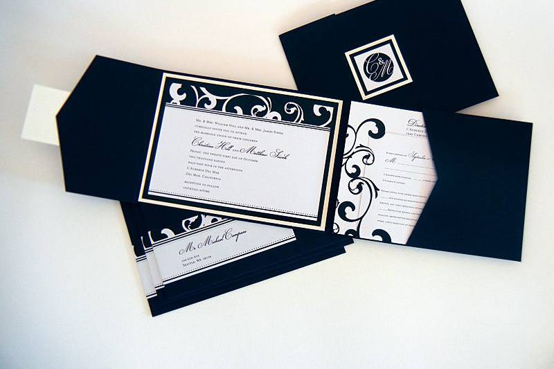 Pocketfold Invitations