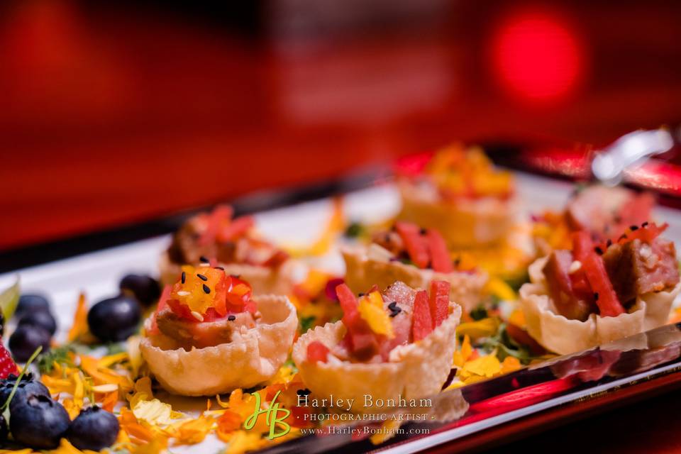 Ahi Tuna Cups