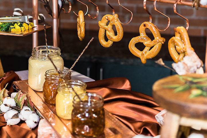 Pretzel and Preserves Station