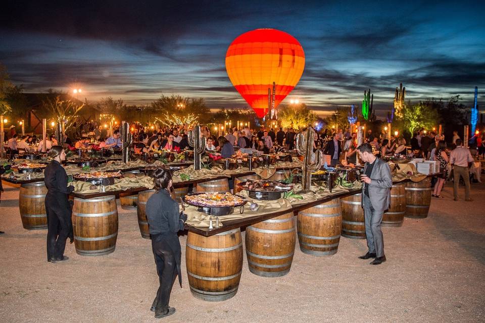 Buffets at Desert Foothills