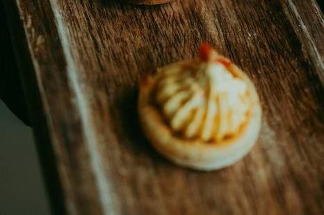 Yellow Pepper Profiterole