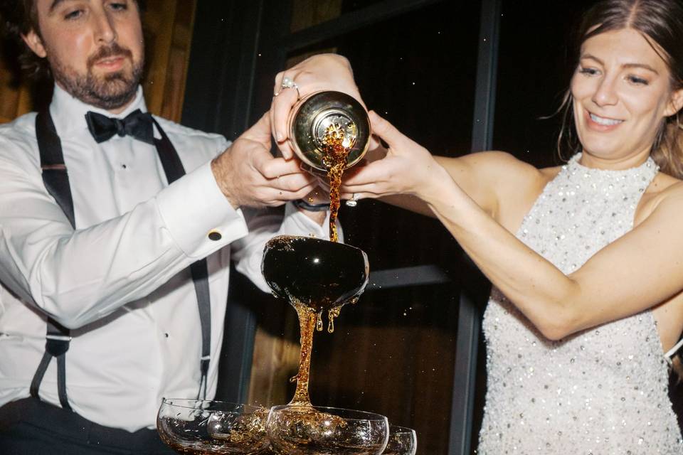 Espresso Martini Tower