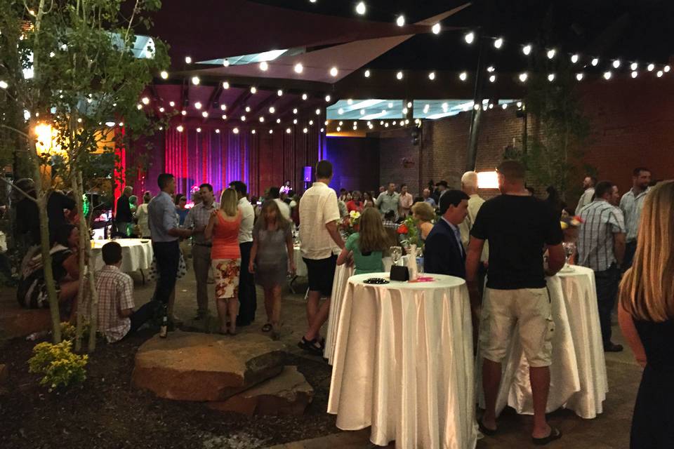 Courtyard at Night