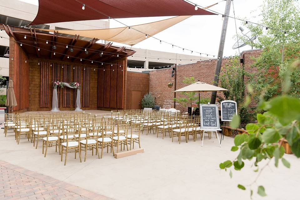 Courtyard Setup