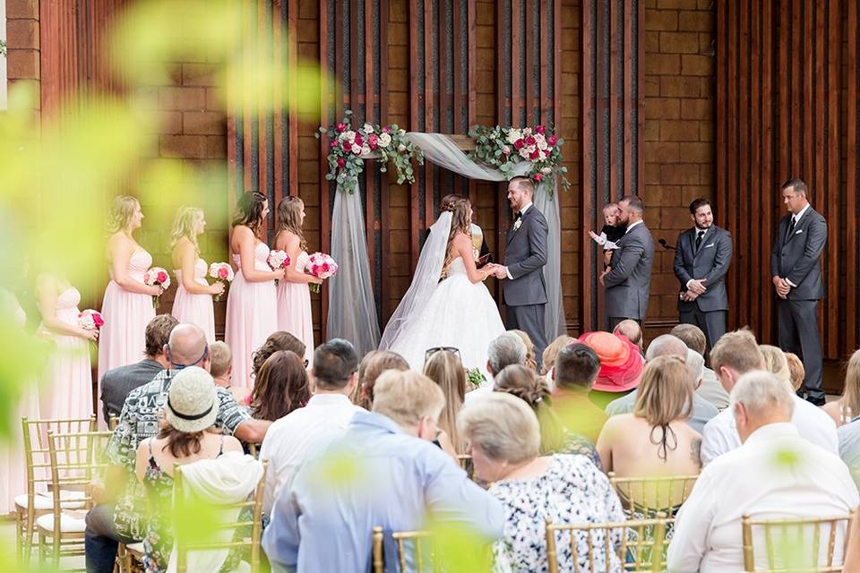 Courtyard ceremony