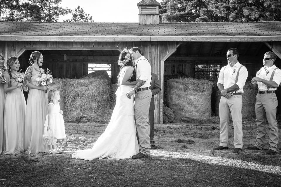 Little Barn paddock ceremony