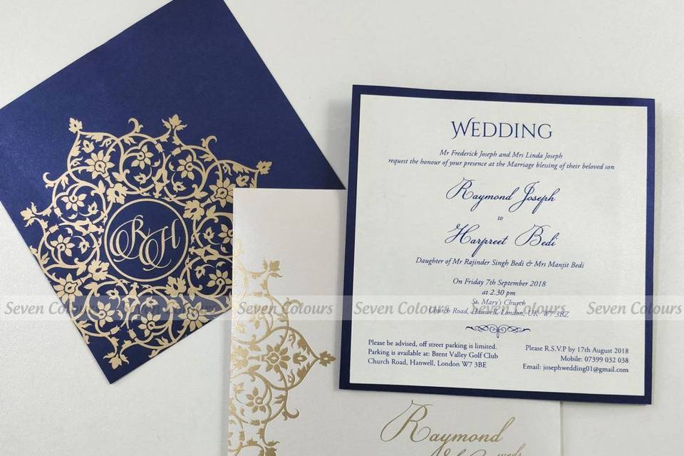 Reception Invitation - Completely customizable for any religions.