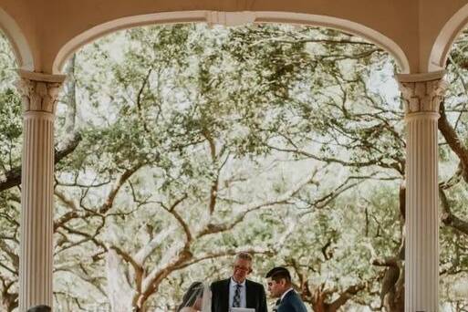 Outdoor ceremony