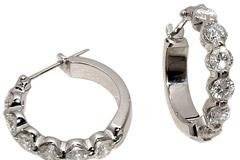 This awesome hoop earring you can buy from Diamond Phils.