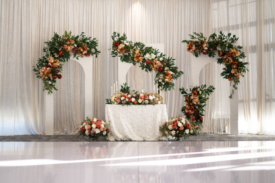 Floral Arrangements.