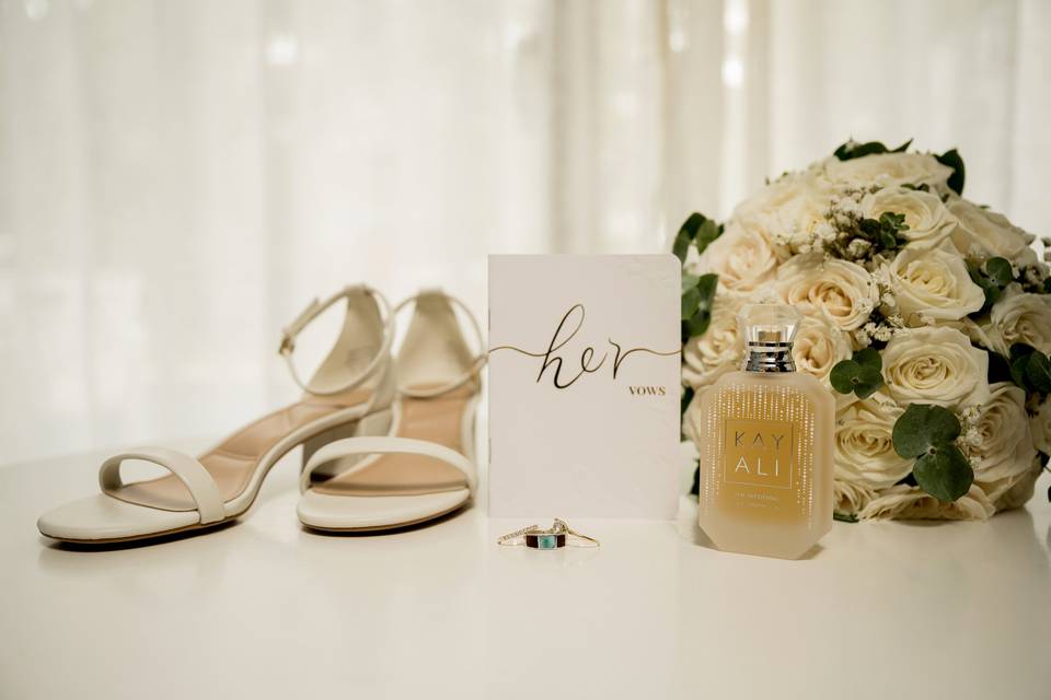 Getting ready Bride