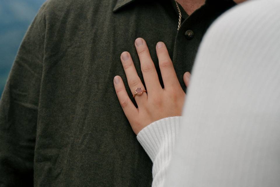 White Mountains, NH Elopement
