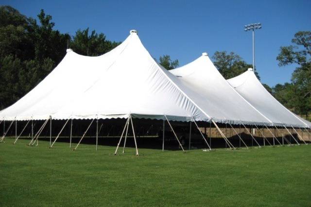 We've got tents as big as football fields for the biggest events.