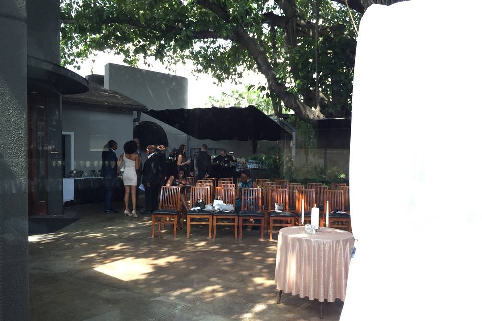 Ceremony set-up