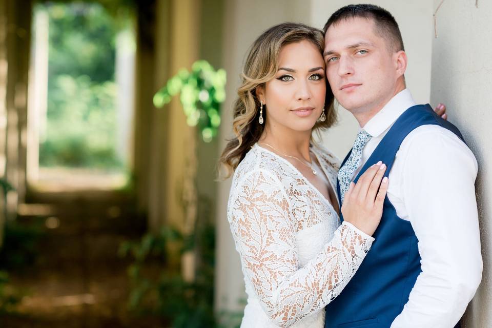 Bride and groom