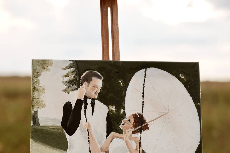Live Wedding Painting 9.3.24