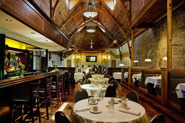 Wedding reception area