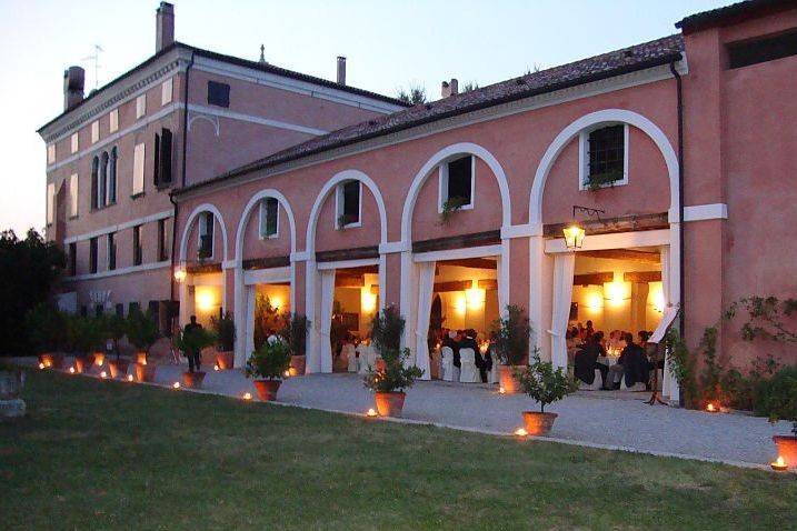 Wedding reception in a Venetian Villa