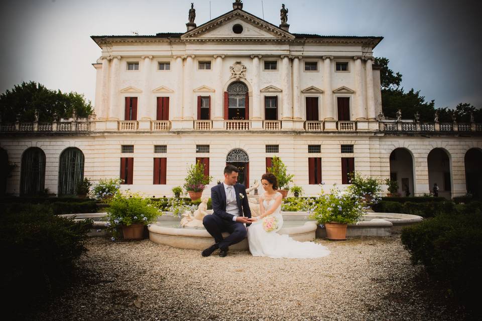 Romance in a Venetian villa
