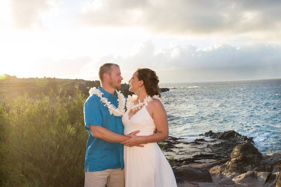Maui Sunset Wedding