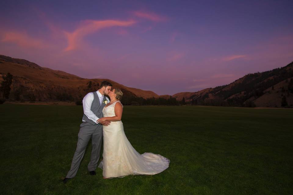 Sunset Wedding PNW
