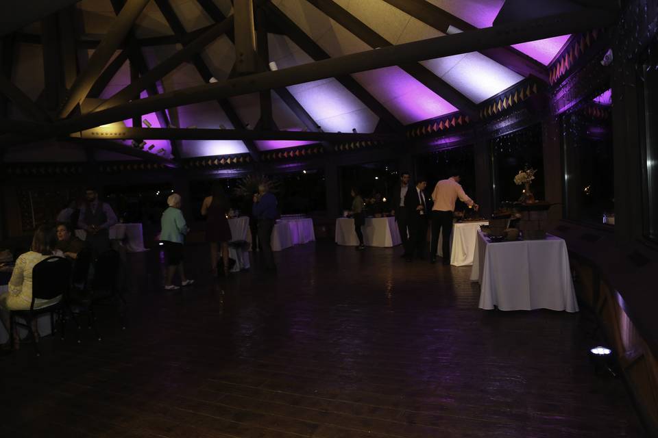 The dance floor