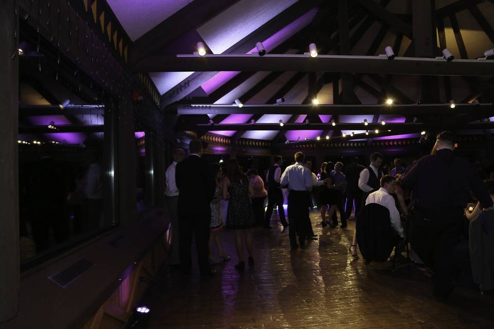 The dance floor