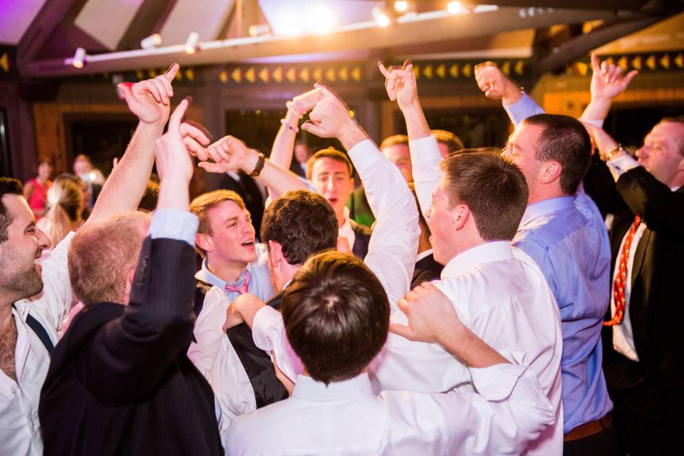 Groom and groomsmen