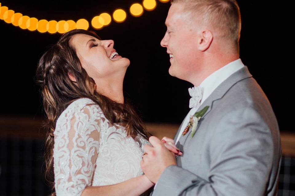 Couple dancing