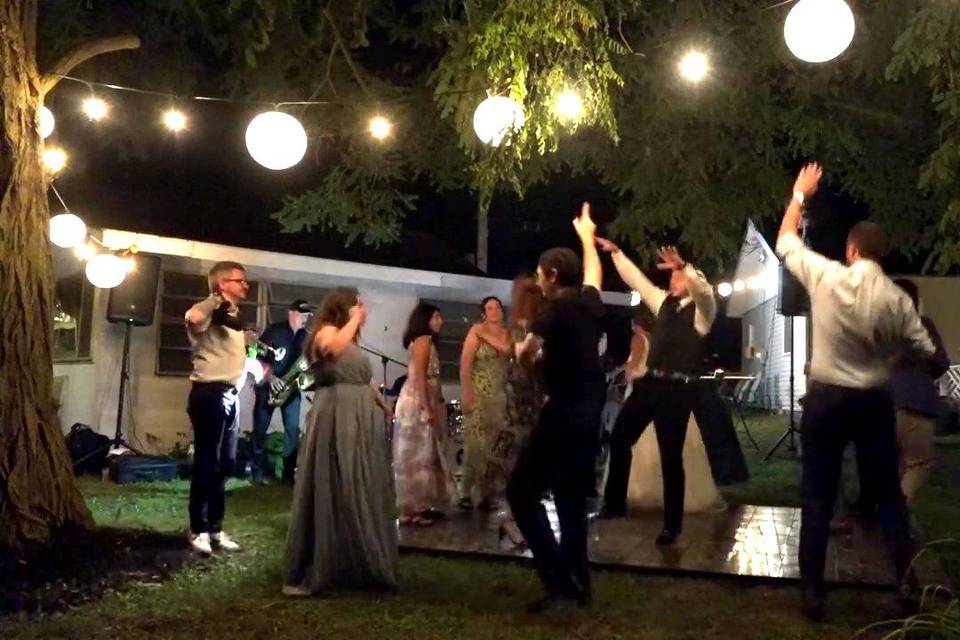 Outdoor wedding