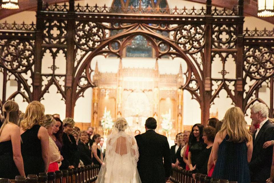 Wedding procession