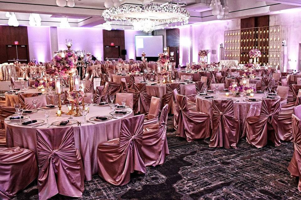 Pink reception theme