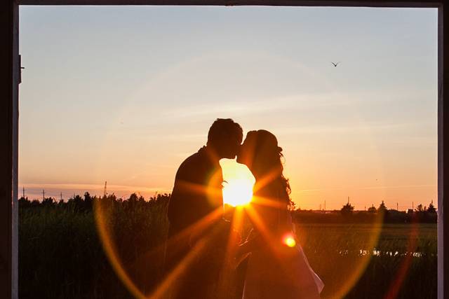 Creative couple photo