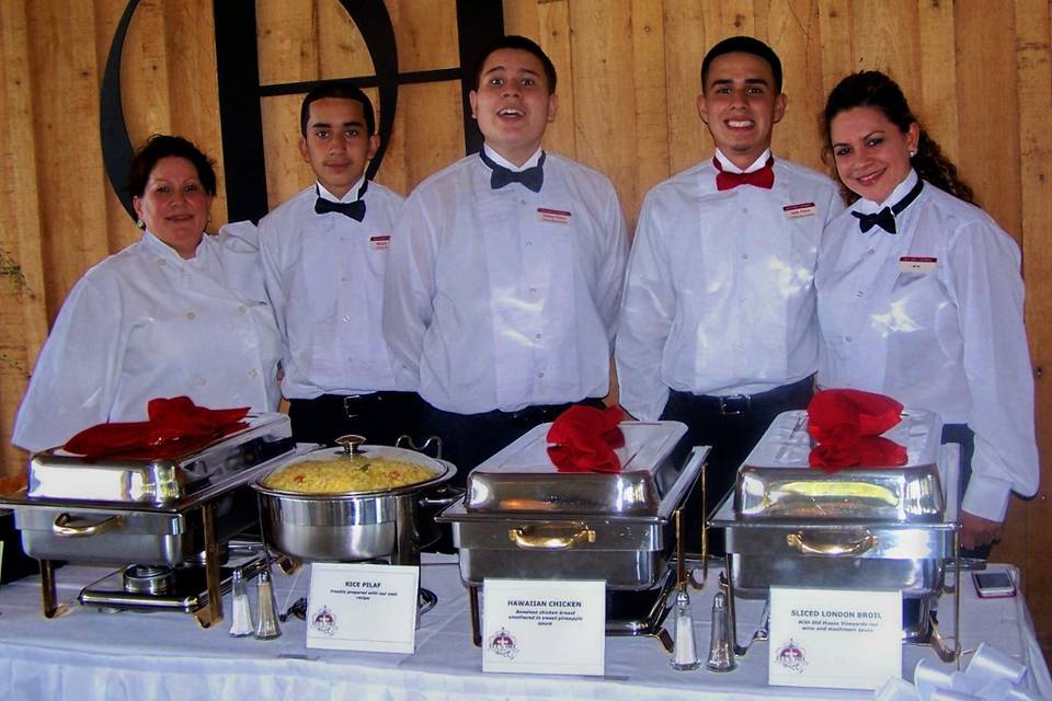 LEE'S HILL CATERING crew