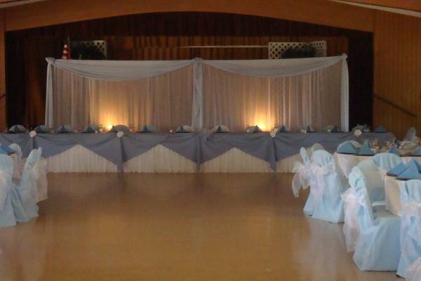 Amor Chair Covers & Balloons