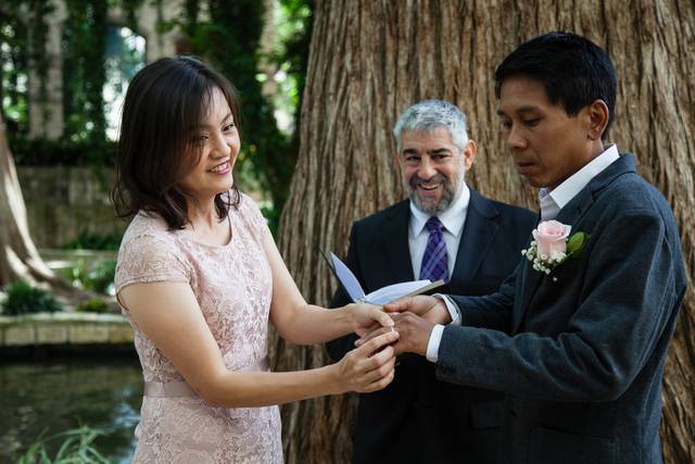 Wedding couple