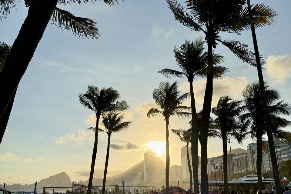 Beach sunset