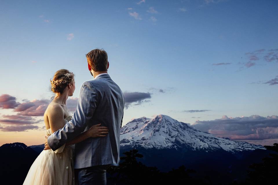 Mount Rainier Elopement